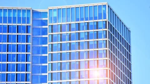 View of modern office building Stock Photos