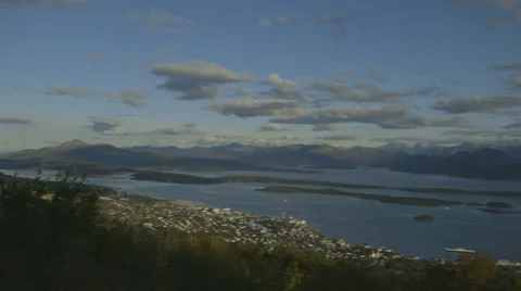 View of the Moldefjord. Video stock 30444696