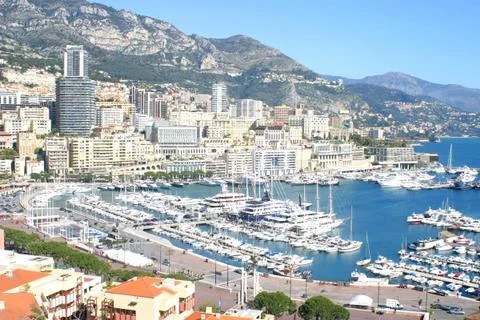 View of Monaco Fotos de archivo