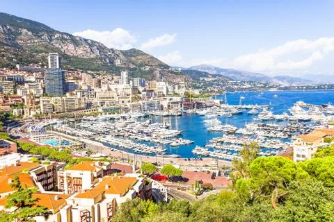 View of Monaco Stock Photos