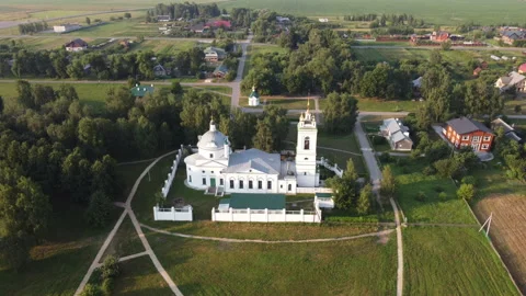 View of the monastery Stock Footage 163489065