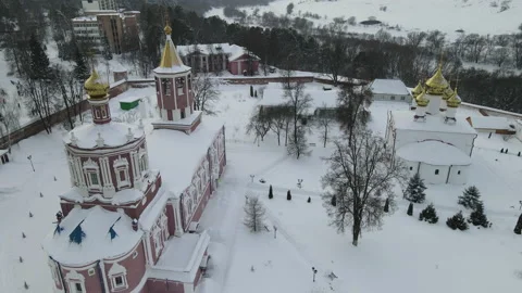 View of the monastery Stock Footage 169257135