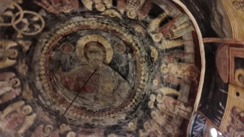 A view from the Monastery of Saint Naum in Ohrid, Macedonia Stock Footage 291888129