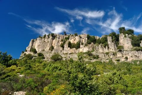 View of Monte Corongiu Foto stock