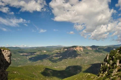 View of Monte Corongiu Stock Photos