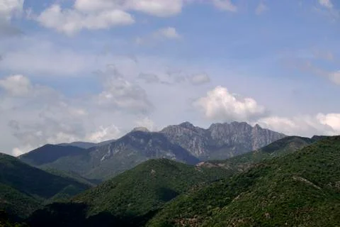View of Monte Lattias from Oasis WWF Stock Photos