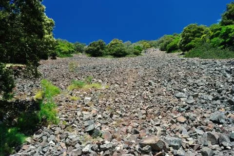 View of Monte Margiani Foto stock