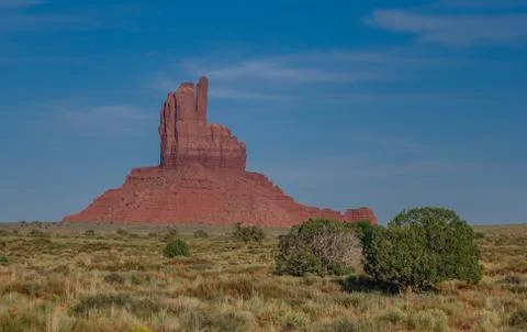 View in Monument Valley Stock Photos
