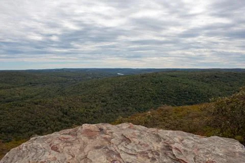 View from Moosic Mountain 스톡 사진