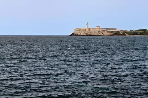 View of the Morro Castle. Also known as Castillo de los Tres Reyes del Morr.. Stock-Fotos