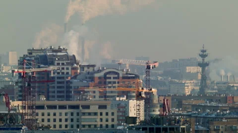 View of Moscow Stock Footage 47932142