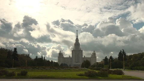 View in Moscow Stock Footage 98742749