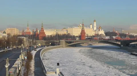 View of Moscow Kremlin 動画素材 59577439