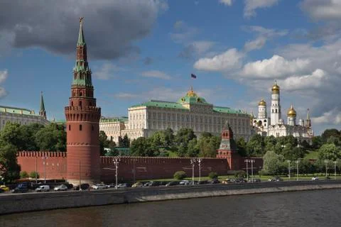 View on Moscow Kremlin Stock Photos