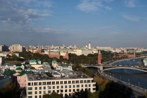 View of the Moscow Kremlin Stock Photos