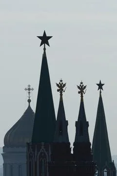 View of the Moscow Kremlin Stock Photos