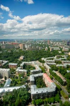 View of Moscow from Stock Photos