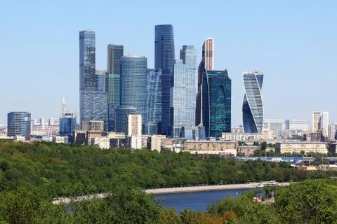 View of Moscow Stock Photos