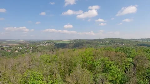 View from Mosenturm Stock Footage 294716165