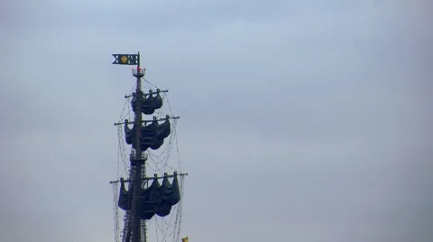 View of the Moskva River Stock Footage 44786474