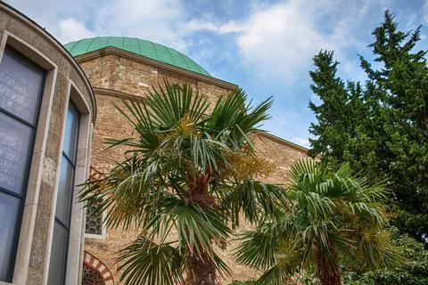 View of the mosque in Pecs,Hungary. Stock Photos