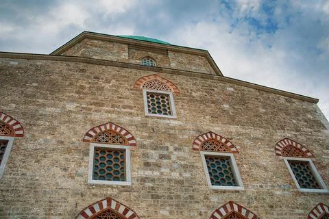 View of the mosque in Pecs,Hungary. Stock Photos