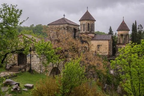 View on Motsameta Monastery Stock Photos