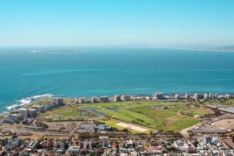 View of mouille point Foto stock
