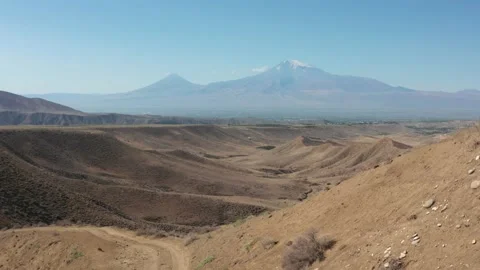 View on mount Ararat. Video stock 231688872