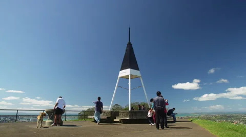 View from Mount Eden Stock Footage 67512233