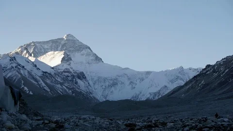 View of mount everest Stock Footage 78620125