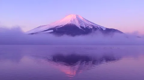 View of Mount Fuji, Japan Stock Footage 48590160