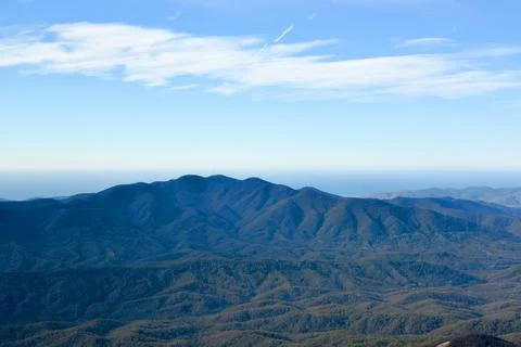 View on Mount Gebeus Stock Photos