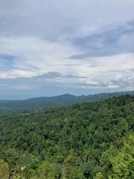 View of Mount Haseupan Stock Photos