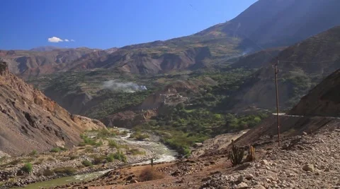 View of mountain and landscape Stock Footage 62387891