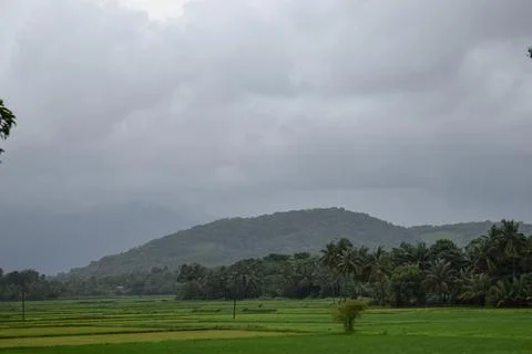 View of mountain area Stock Photos