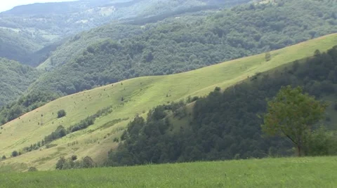 View from the mountain Stock Footage 41127992