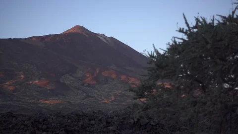 View On A Mountain Stock Footage 71914304