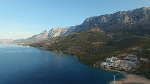 A view of a mountain Stock Footage 131962456