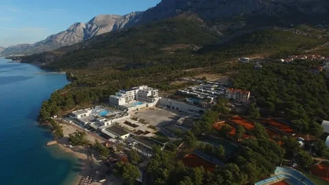 A view of a mountain Stock Footage 131962826