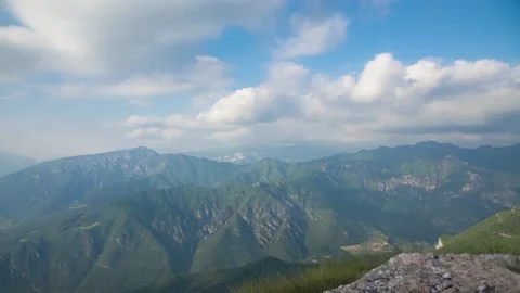 A view of a mountain Видео 156842493