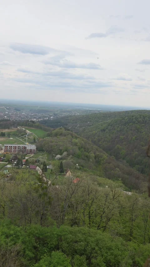 View from the mountain Vídeo Stock 332480734