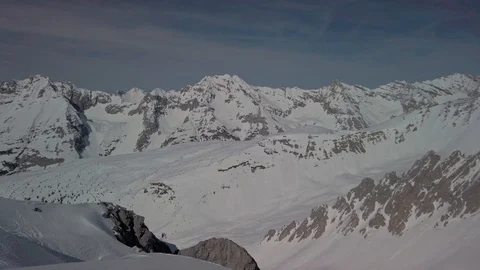 View from the Mountain Hafelekar Video stock 105292604