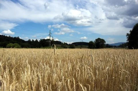 View on mountain landscape Stock Photos