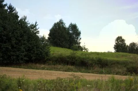 View on mountain landscape Foto stock