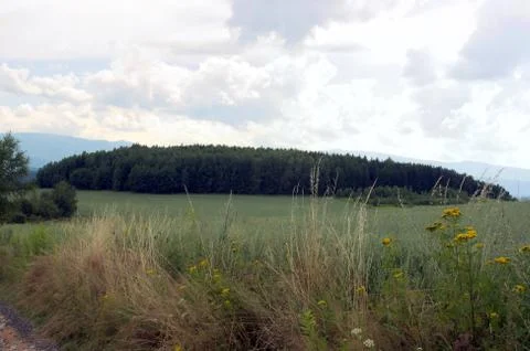 View on mountain landscape Stock Photos
