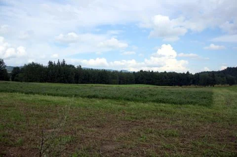 View on mountain landscape Foto stock