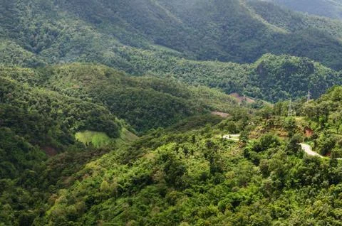 View mountain landscape Stock Photos