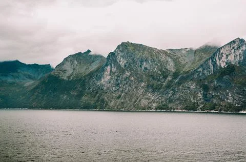 View from Mountain in Norway Stock Photos