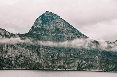 View from Mountain in Norway Stock Photos